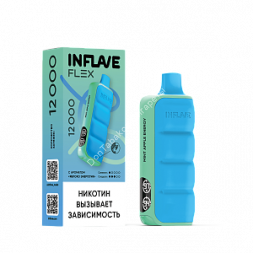 Электронная сигарета   Inflave Flex 12000 Яблоко энергетик Оптом