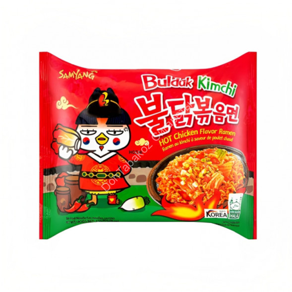  Лапша быстрого приготовления Самянг с курицей и кимчи острая, 135 г оптом