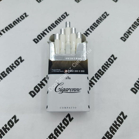 Сигареты Cigaronne Compatto White compact оптом