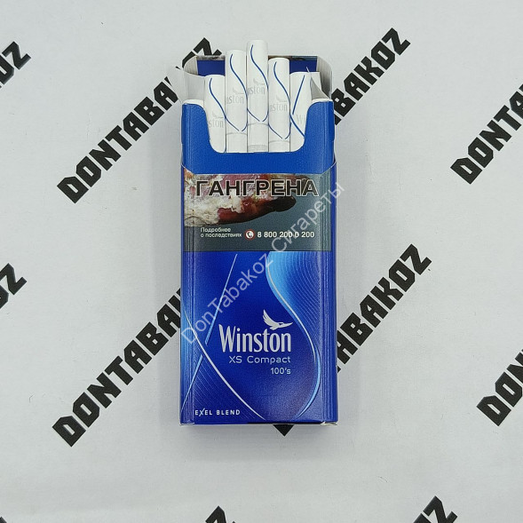 Сигареты Winston XS Compact 100&#039;s Blue (Винстон ХС Компакт 100) микс