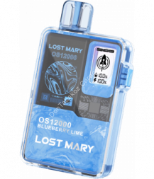 Электронная сигарета Lost Mary OS12000 Черника лайм 20мг ОПТОМ    
