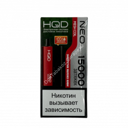 Электронная сигарета HQD NEO 15000 (Энергетик яблоко киви) оптом 