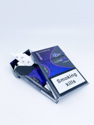 Сигареты Line X Nano Bluberri с кнопкой оптом