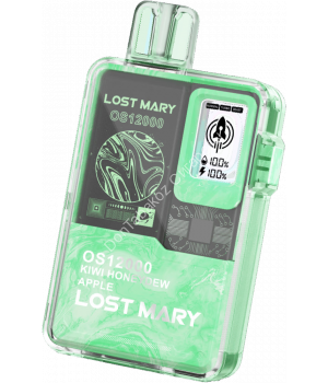 Электронная сигарета Lost Mary OS12000 Киви дыня яблоко 20мг ОПТОМ    