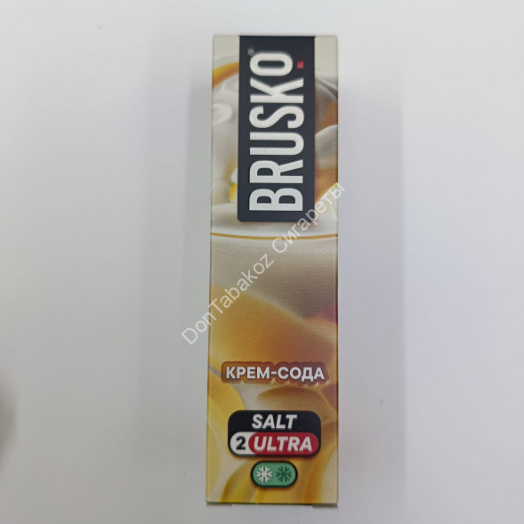 Жидкость BRUSKO SALT 50мг Крем-Сода 35мл  Оптом