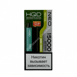 Электронная сигарета HQD NEO 15000 (Киви лимон) оптом