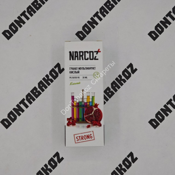 Жидкость NARKOZ Гранат мультифрукт кислый STRONG 30мл ОПТОМ