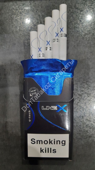  Сигареты Line X QS (Компакт) Blue оптом