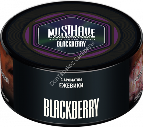 Табак для кальяна MustHave – Blackberry 25 гр. оптом                 