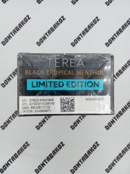 Стики Terea LIMITED EDITION Black Tropical Menthol Япония Оптом