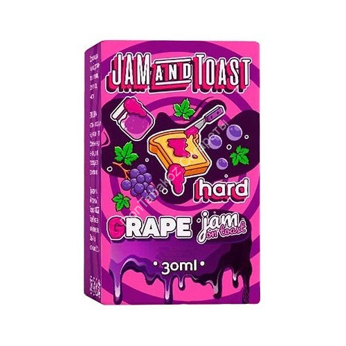 Жидкость для вейпа  Jam and Toast Виноградный джем на тосте 30 мл, 20 мг оптом