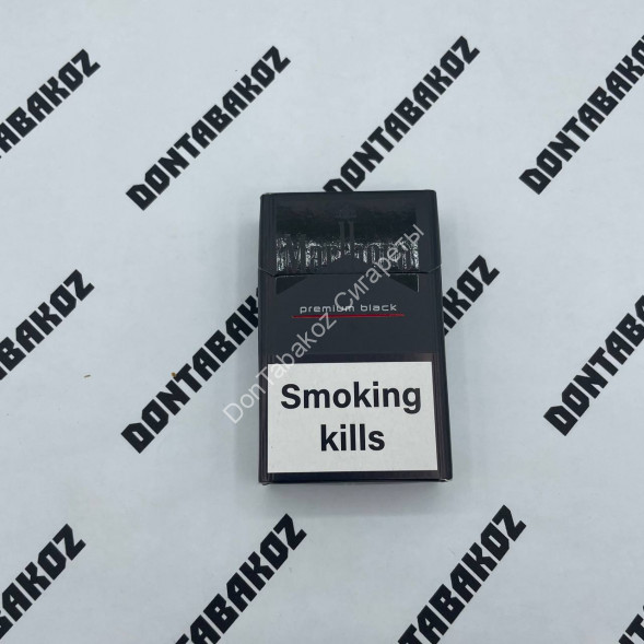 Сигареты Мальборо (Marlboro) Premium Black King Size Оптом