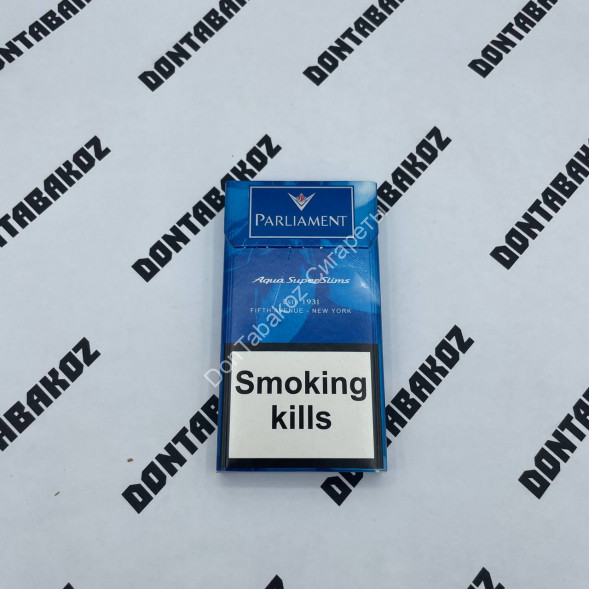 Сигареты Парламент (Parliament) Aqua Super Slims Оптом