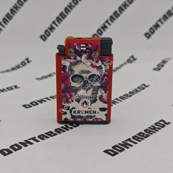 Зажигалка 2 в 1 Турбо и кремень МИКС