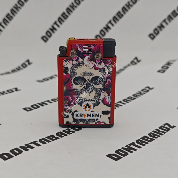 Зажигалка 2 в 1 Турбо и кремень МИКС