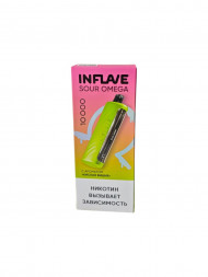 Электронный сигарета INFLAVE OMEGA 10000 Кислая вишня 20мг ОПТОМ 