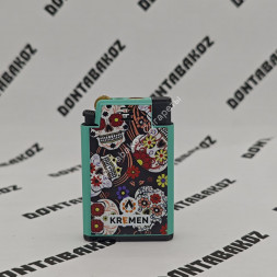 Зажигалка 2 в 1 Турбо и кремень Оптом