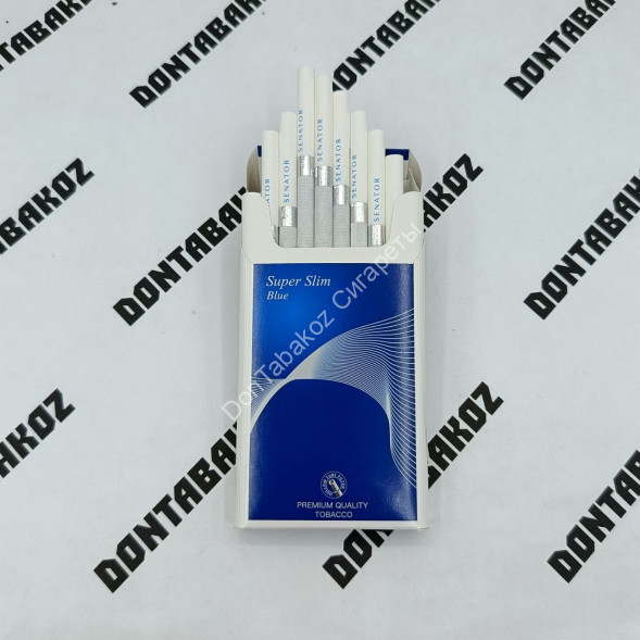 Сигареты Senator SuperSlim Blue (Сенатор Суперслим Блю) микс