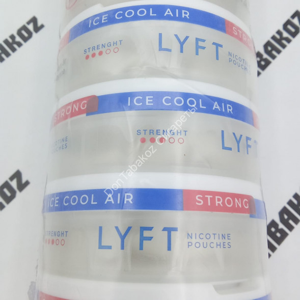 Табак жевательный Lyft Ice Cool Air - Ледяная прохлада оптом
