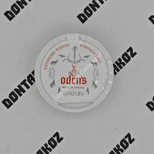 Табак жевательный Odens ОРИГИНАЛ Швеция - Cold dry (16 грамм) Микс 