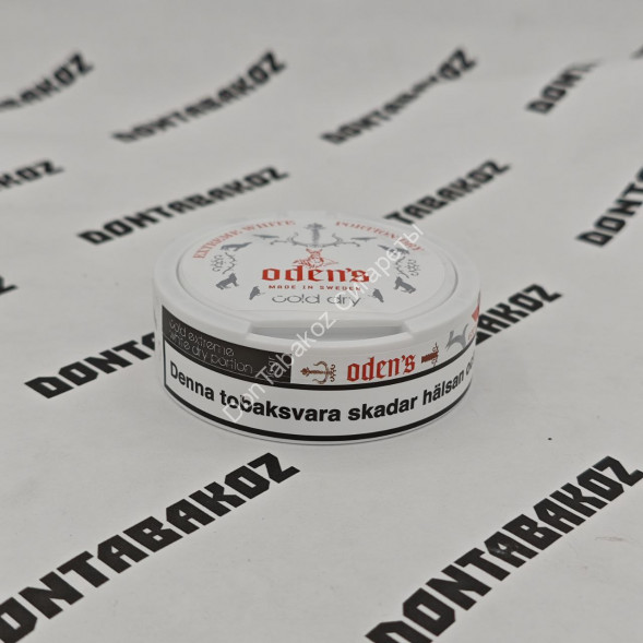 Табак жевательный Odens ОРИГИНАЛ Швеция - Cold dry (16 грамм) ОПТОМ