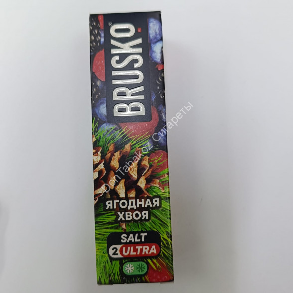 Жидкость BRUSKO SALT 50мг Ягодная Хвоя 35мл  Оптом 