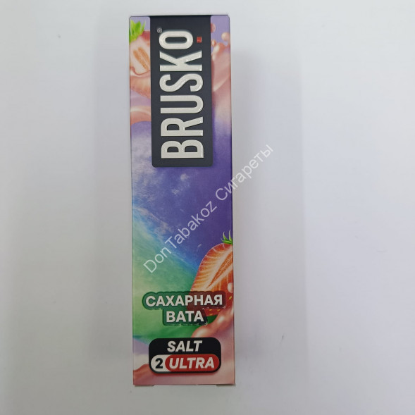 Жидкость BRUSKO SALT 50мг Сахарная Вата 35мл  Оптом 