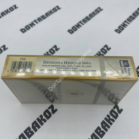 Сигареты BENSON &amp; HEDGES 100&#039;S DELUXE (USA) Оригинал Микс