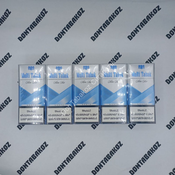 Сигареты Мульти Табак (Multi Tabak) Slim Size Армения Микс