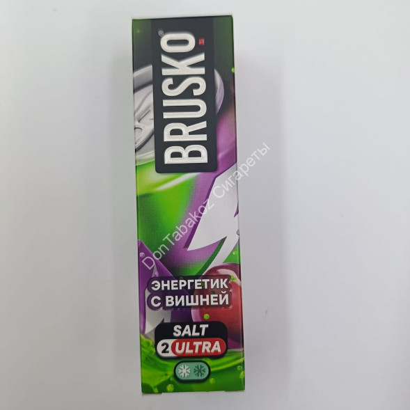 Жидкость BRUSKO SALT 50мг Энергетик с Вишней 35мл  Оптом  
