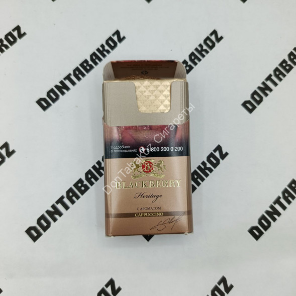 Сигариллы с фильтром Blackberry Heritage Cappuccino (Блэкберри Капучино) оптом