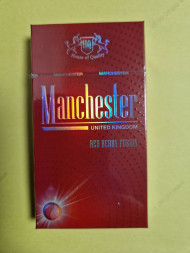 Сигареты Manchester (Манчестер) Red Berry Fusion SuperSlims оптом