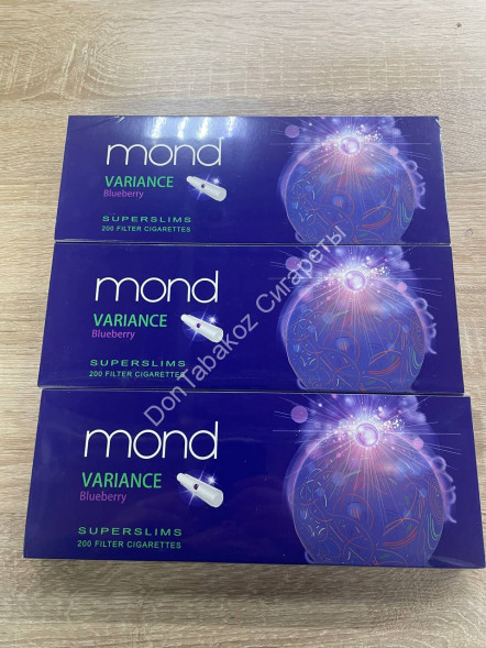 Сигареты Mond Variance Blueberry Gummint (Монд Варианс Черника) МИКС