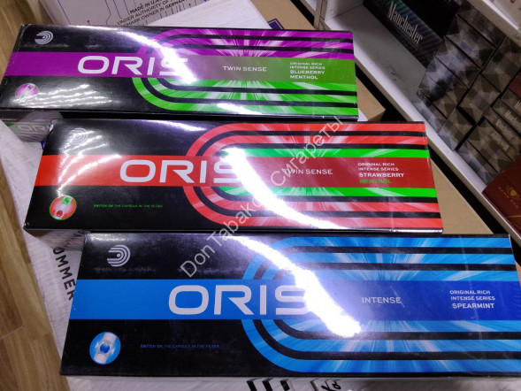 Сигареты Oris (Орис) twin sense strawberry menthol оптом