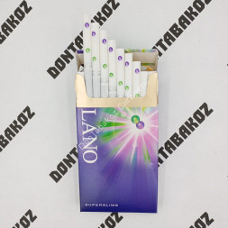 Сигареты Милано (Milano) Blueberry Applemint Super Slims Оптом