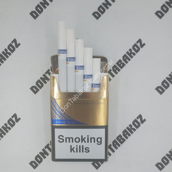 Сигареты Winston Gold Blu Кинг Сайз Микс