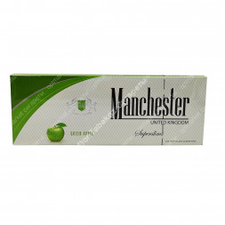 Сигареты Manchester (Манчестер) Green Apple Superslims МИКС
