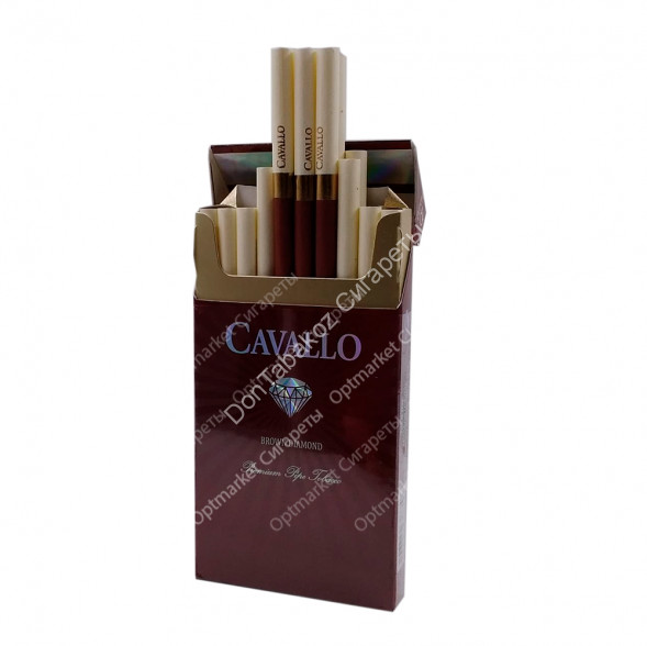 Сигареты Cavallo Brown Diamond оптом