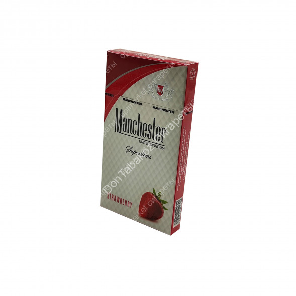 Сигареты Manchester (Манчестер) Strawberry Superslims МИКС