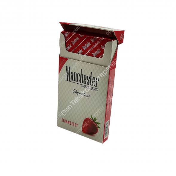 Сигареты Manchester (Манчестер) Strawberry Superslims МИКС
