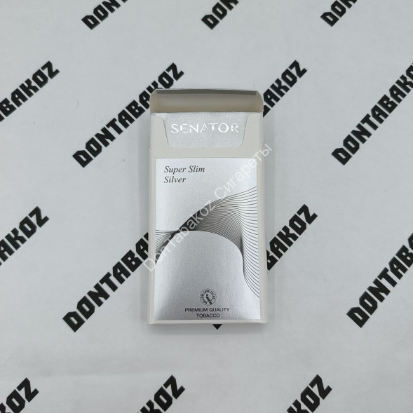 Сигареты Senator Superslim Silver (Сенатор Суперслим Сильвер) микс