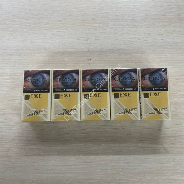 Сигареты Exxe Vintage Vannila Микс