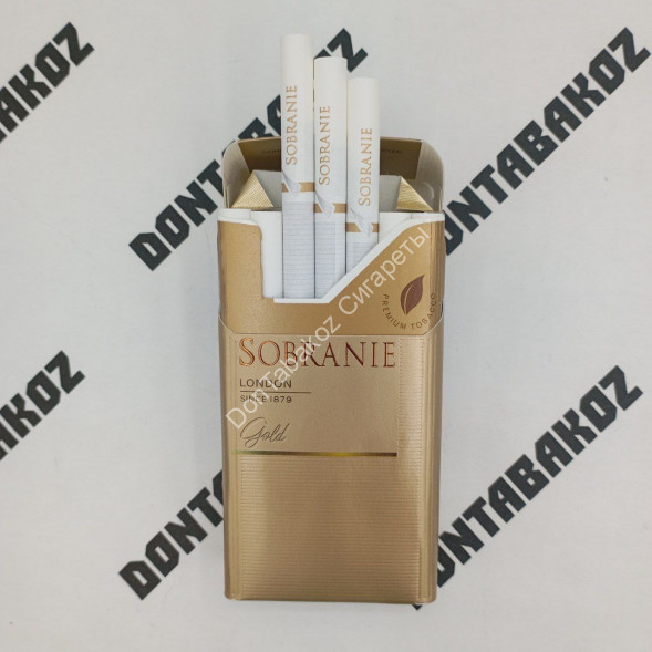 Сигареты Sobranie Gold Compact Микс
