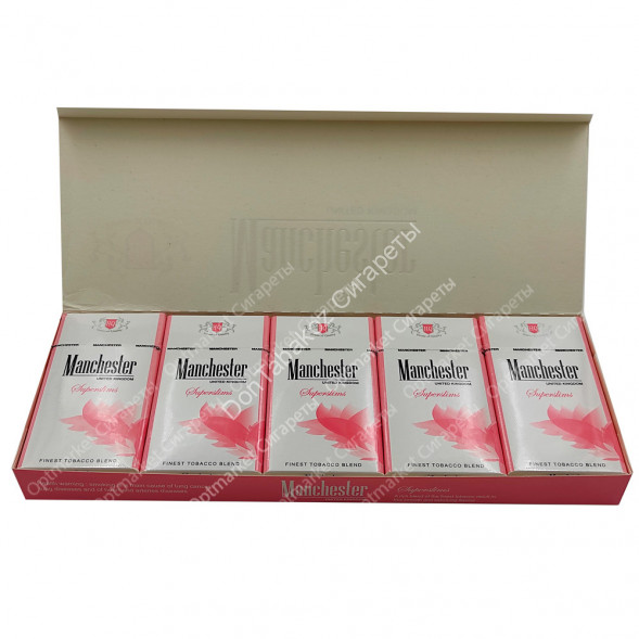 Сигареты Manchester (Манчестер) Pink Superslims МИКС