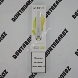 Электронная сигарета PLONQ PLUS 1500 Кислый лимон 20 мг ОПТОМ   