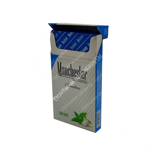 Сигареты Manchester (Манчестер) Gum Mint Superslims оптом