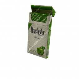 Сигареты Manchester (Манчестер) Green Apple Superslims оптом