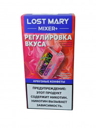 Электронная сигарета Lost Mary Mixer+ 25000 Арбузные конфеты 20мг ОПТОМ