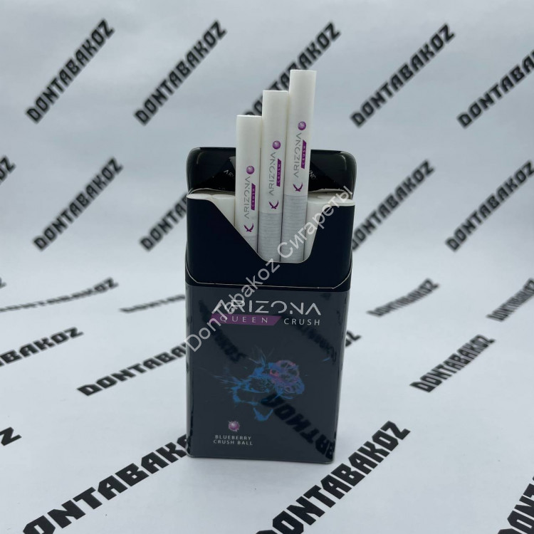 Сигареты Arizona Queen Crush BlueBerry Оптом купить без предоплаты со склада в Москве | От одного блока | ДОНТАБАКОЗ