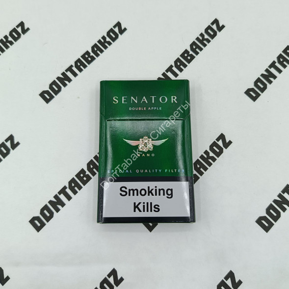Сигареты Senator Double Apple Nano (Сенатор Двойное Яблоко Нано) микс